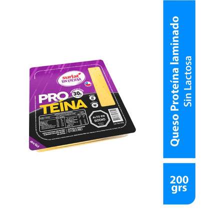 Queso Gauda Proteína Sin Lactosa Surlat Laminado 200g