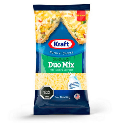 Queso Granulado Kraft Mix Duo 200 g