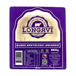 Queso Mantecoso Longaví Laminado 250 g
