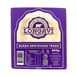 Queso Mantecoso Longaví Trozo 300 g