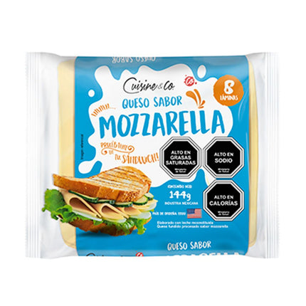 Queso Mozzarella Cuisine & Co Fundido 144 g