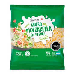 Queso Mozzarella Cuisine & Co en Hebras 400 g