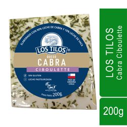 Queso de Cabra Los Tilos Ciboulette 200 g