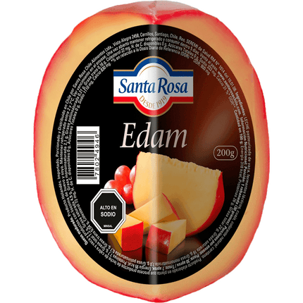 Queso Edam Santa Rosa Envasado Trozo 200 g
