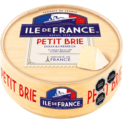 Queso Brie Ile de France Envasado Trozo 125 g