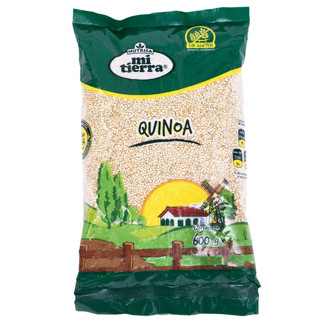 Quinoa Lavada Mi Tierra 600 g