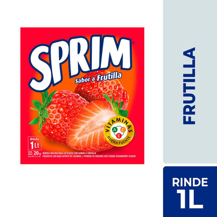 Jugo en Polvo Sprim Frutilla 20 g