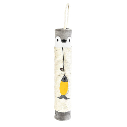 Rascador Tubo Colgante Pingüino