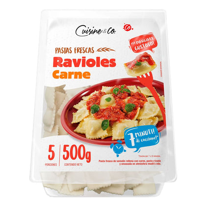Ravioles Carne Cuisine & Co 500 g