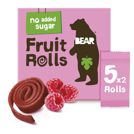 Rollo de Fruta Bear Raspberry Caja 100 g