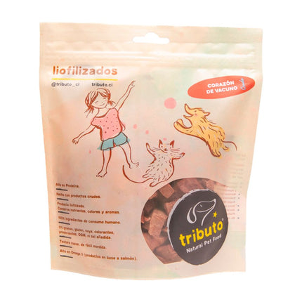 Snack Crudo Corazón Vacuno Tributo 100 g