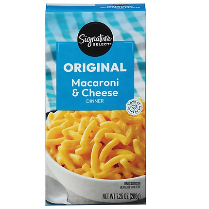 Macarrones con Queso Signature Select 206 g | Apishop