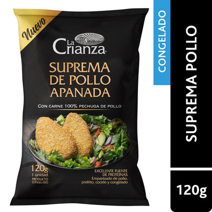 Suprema de Pollo Apanada La Crianza 120 g