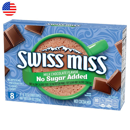 Saborizante Swiss Miss Chocolate Sin Azúcar 165 g