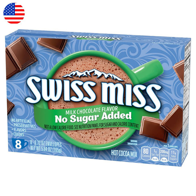 Saborizante Swiss Miss Chocolate Sin Azúcar 165 g