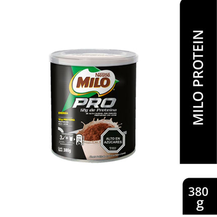 Saborizante para Leche Milo Chocolate Alto en Proteína Polvo 380 g