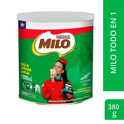 Saborizante para Leche Milo Chocolate Polvo 380 g