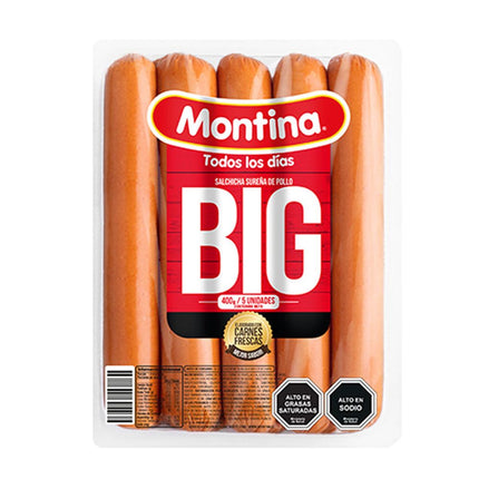 Salchicha Pollo Montina Sureña 800 g