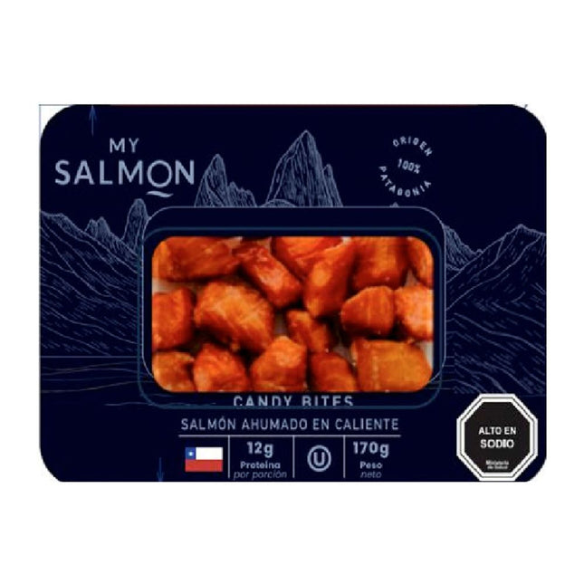 Salmón Ahumado MySalmon Candy en Caliente 170 g