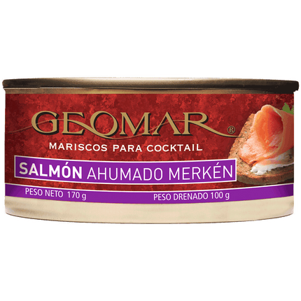 Salmón Ahumado Geomar 100 g drenado