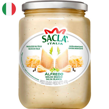 Salsa Alfredo Sacla Clásica Dop 410 g