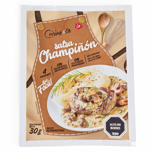 Salsa Champiñón Cuisine & Co Sobre 30 g