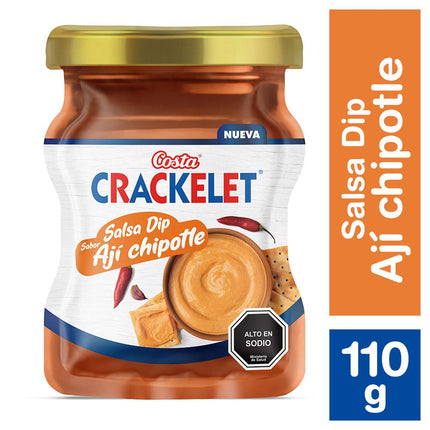 Salsa Dip Crackelet Ají Chipotle 110 g