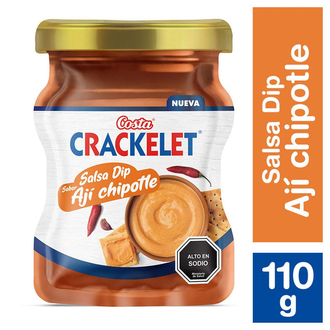 Salsa Dip Crackelet Ají Chipotle 110 g