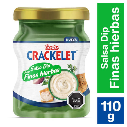 Salsa Dip Crackelet Finas Hierbas 110 g