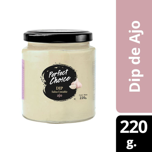 Salsa Untable Ajo Perfect Choice 220 g