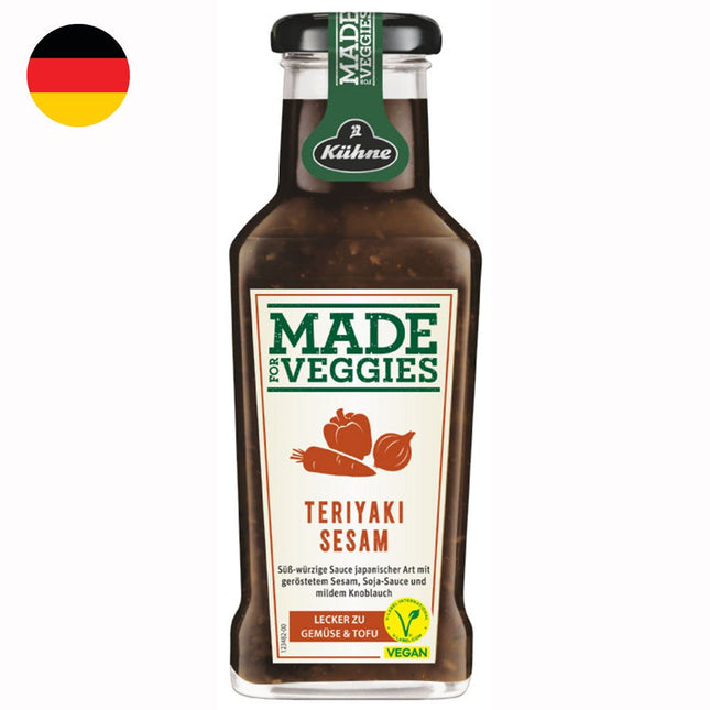 Salsa Vegana Kühne Teriyaki Sésamo 235 ml