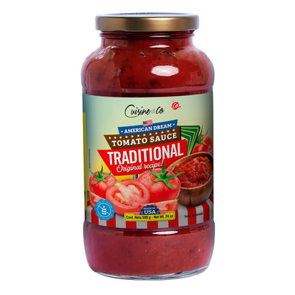 Salsa de Tomate Cuisine & Co American Dream Tradicional 680 g