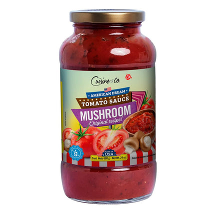 Salsa de Tomate Cuisine & Co American Dream con Champiñones 680 g