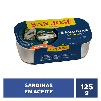 Sardinas en Aceite 90 g drenado