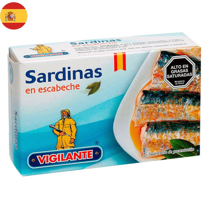 Sardinas en Escabeche Vigilante 88 g drenado