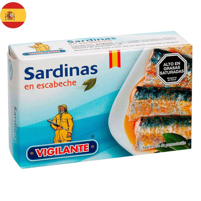 Sardinas en Escabeche Vigilante 88 g drenado