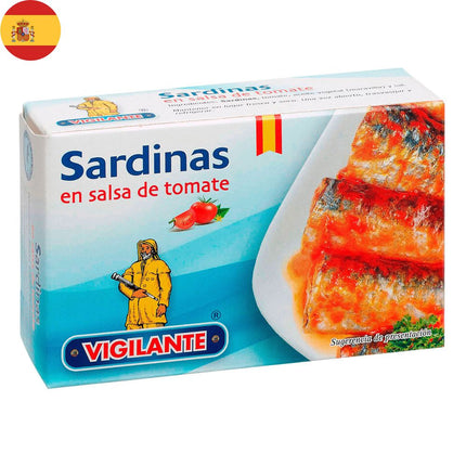 Sardinas en Tomate Vigilante 88 g drenado