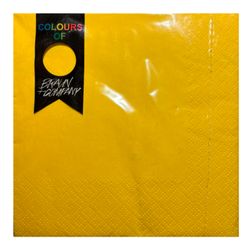 Servilleta Color Amarillo 20 un.