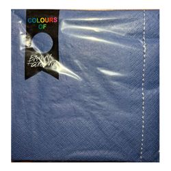 Servilleta Color Azul 20 un.