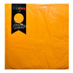 Servilleta Color Naranjo 20 un.