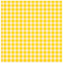 Servilleta Cuadrillé Amarillo 100 un.