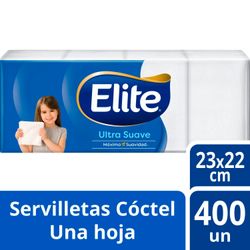 Servilleta Elite Cóctel 400 un.