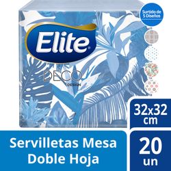 Servilletas Elite Deco Design 20 un.