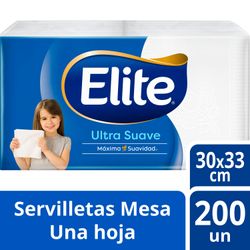Servilletas de Mesa Elite 30x33 cm 200 un.