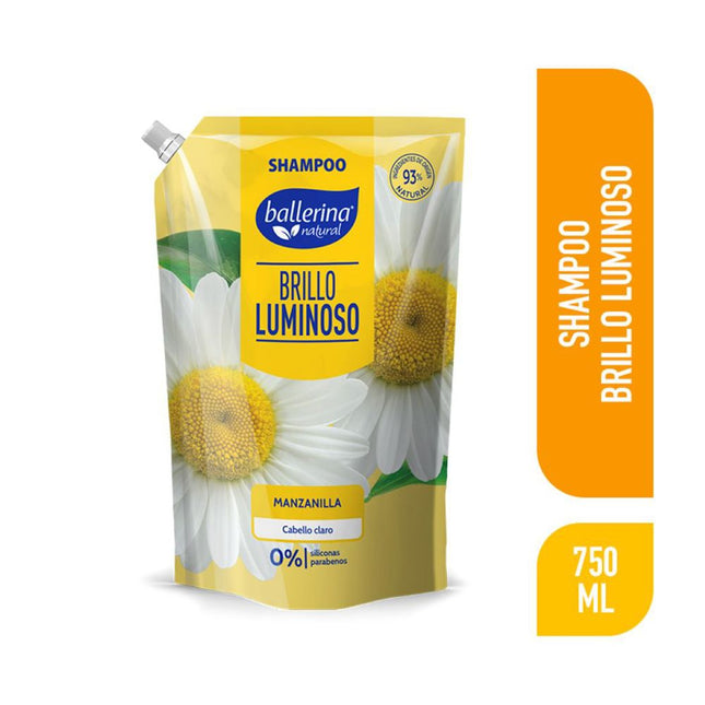 Shampoo Ballerina Manzanilla Doypack 750 ml