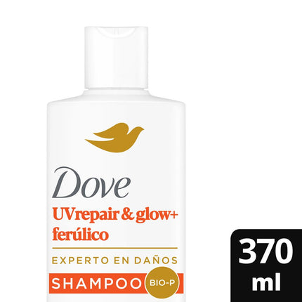 Shampoo Dove UV Repair & Glow + Ferúlico 370 ml