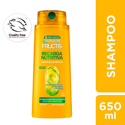 Shampoo Fructis Recarga Nutritiva 650 ml