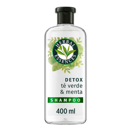 Shampoo Herbal Essences Detox Té Verde & Menta 400 ml