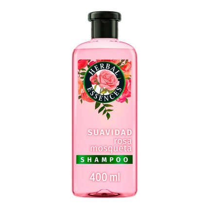 Shampoo Herbal Essences Suavidad Rosa Mosqueta 400 ml
