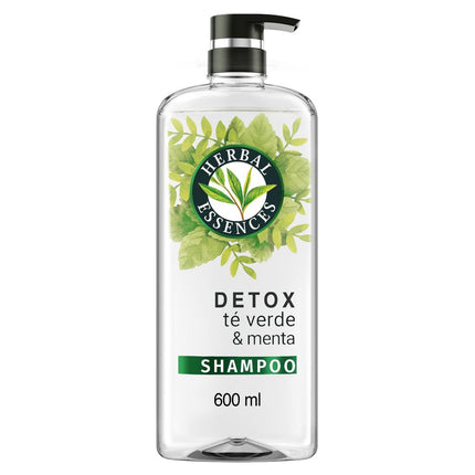 Shampoo Herbal Essences Detox Té Verde & Menta 600 ml